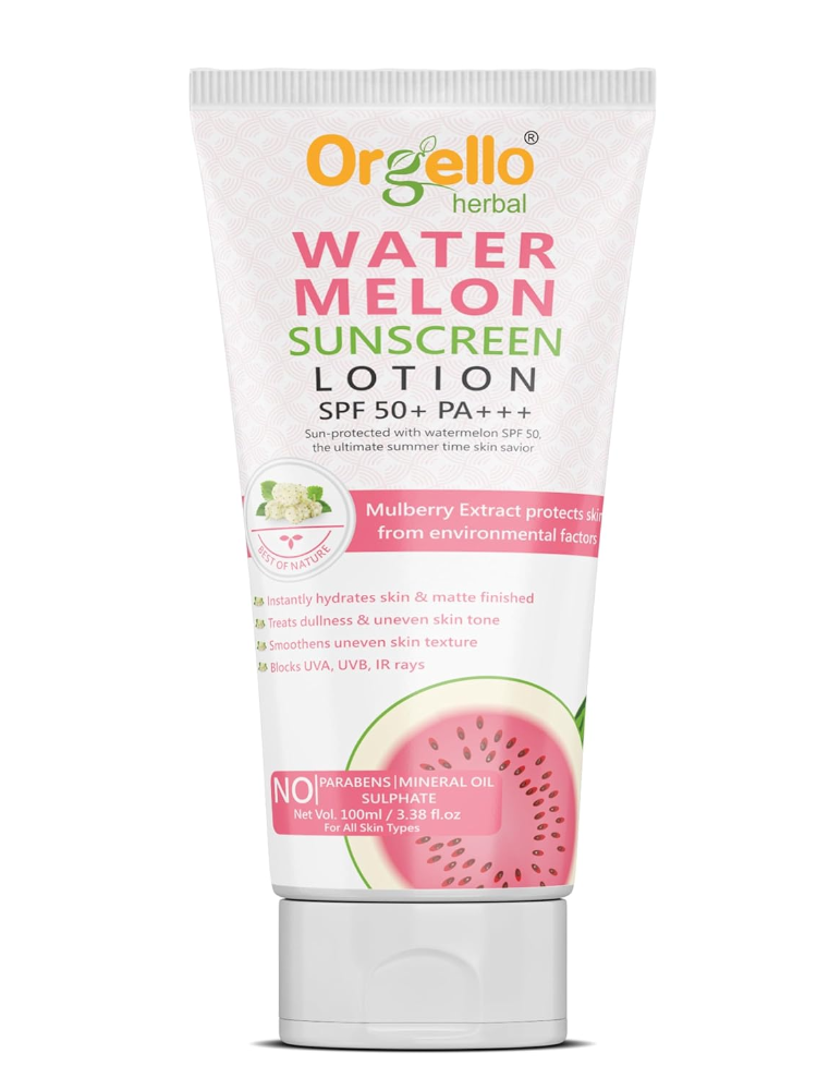 Water melon sunscreen lotion